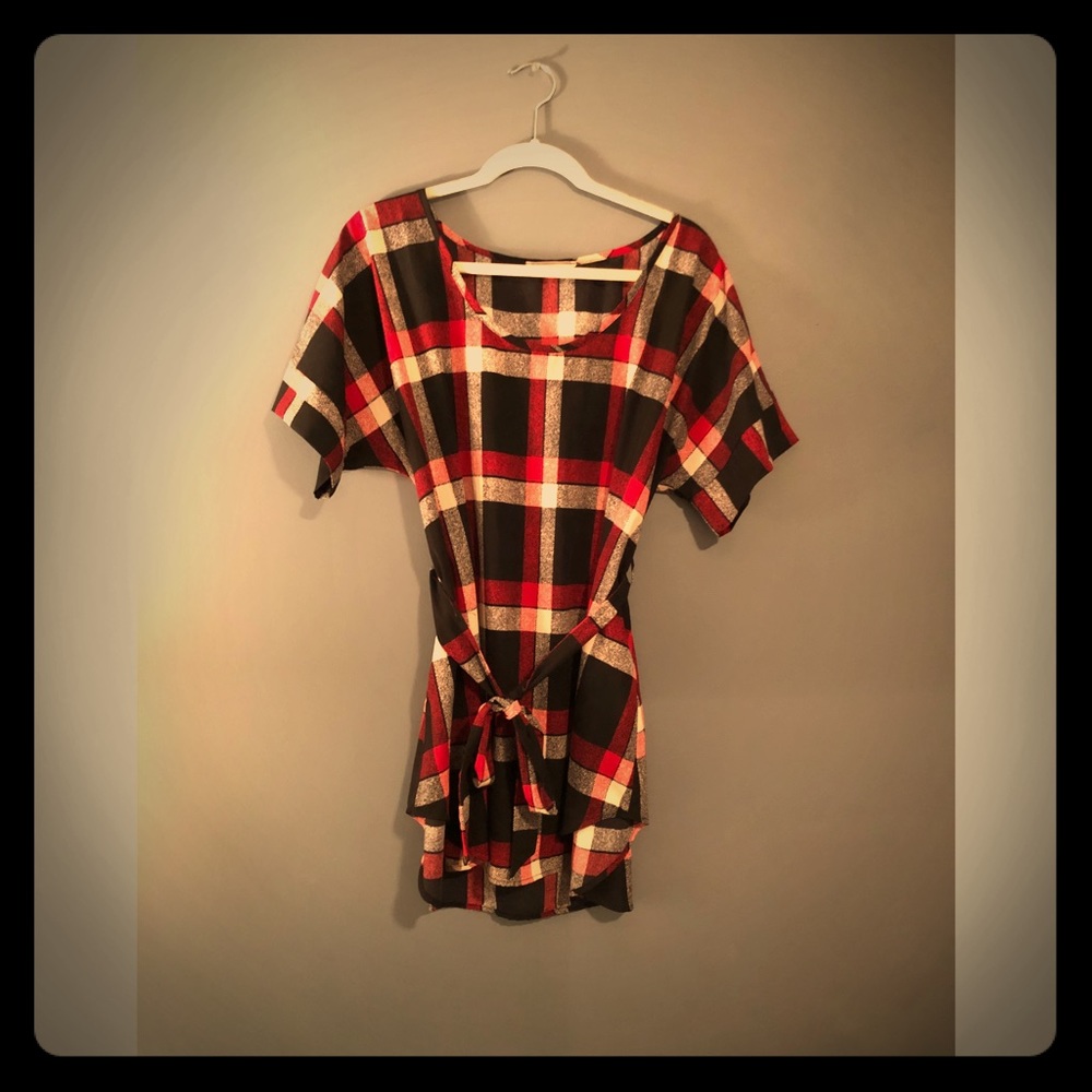 ModCloth Plaid Tunic